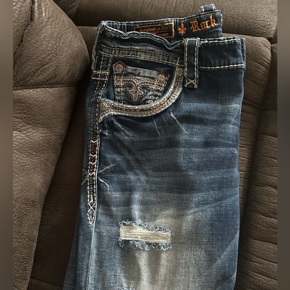 SOLD on diff platform Men’s Rock Revival Keene/straight sz:38 - Picture 5 of 6